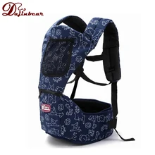 2-36 месяцев, детская переноска, набедренное сиденье, 2 в 1, мультяшный хлопковый рюкзак для младенцев, детские плечи, переноска, кенгуру, подтяжки, слинг, накидка