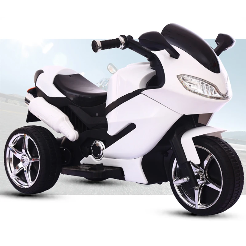 FUYOUSHENZHU Children electric motor Tricycle Baby double rechargeable boy  toy car Dual drive motorcycle - AliExpress