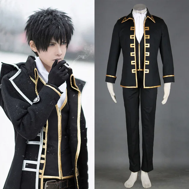 Костюм для косплея гинтама униформа shinsengumi костюмы унисекс okita sougo Hijikata Toushirou