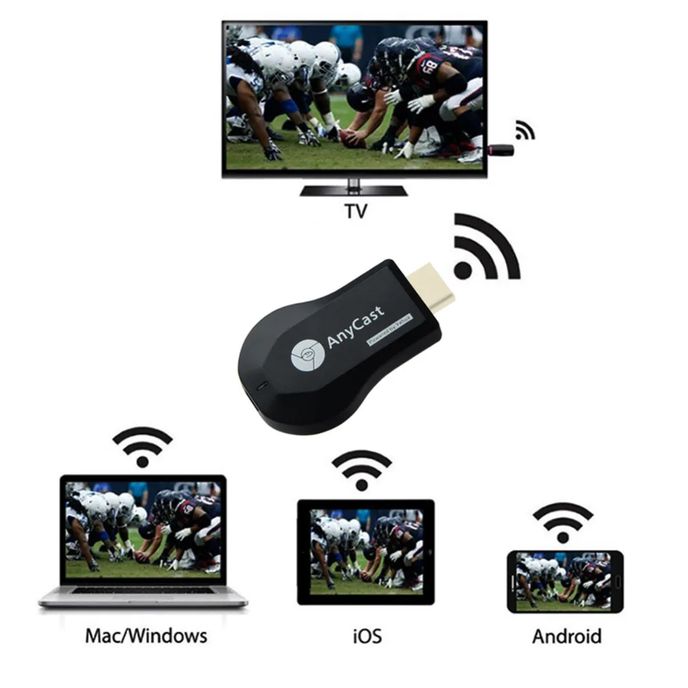 M9 PLUS WiFi Дисплей Dongle ресивер 1080P HDMI TV DLNA Airplay Miracast универсальный для iOS Mac Android