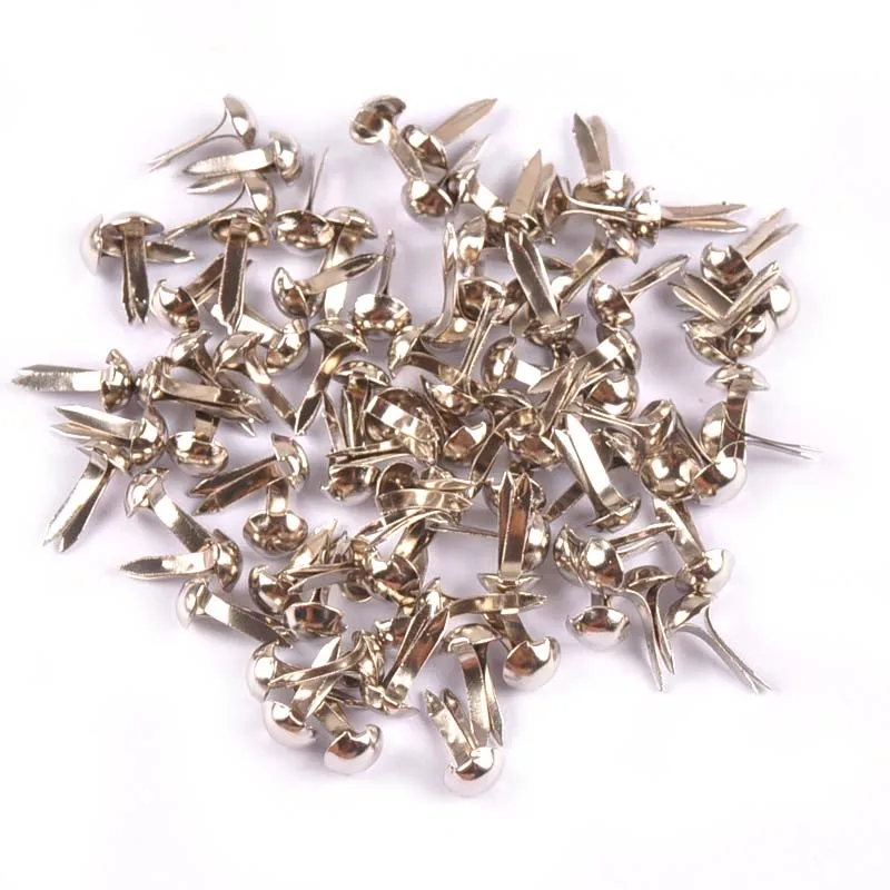 Metal Brads Scrapbooking Decoration 100Pcs