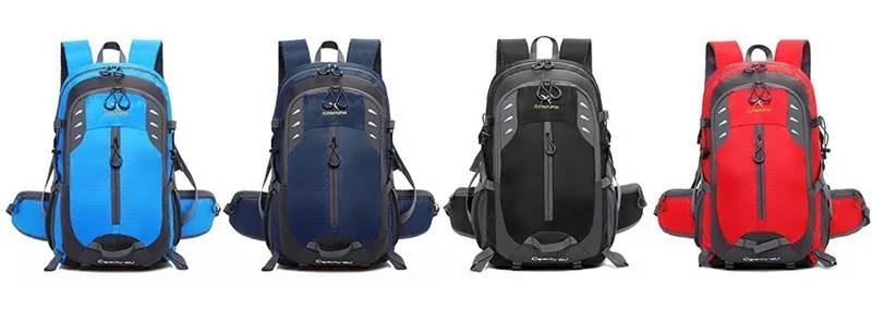 45L водонепроницаемый нейлоновый походный рюкзак для путешествий, спортивный рюкзак для мужчин, рюкзак для велоспорта, женский рюкзак для альпинизма, походов, походов