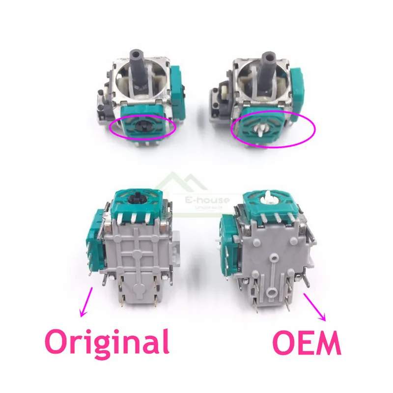 

50pcs for Xbox One Controller 3Pin 3D Analog Joysticks Sensor Module with Potentiometer Replacement High Quality