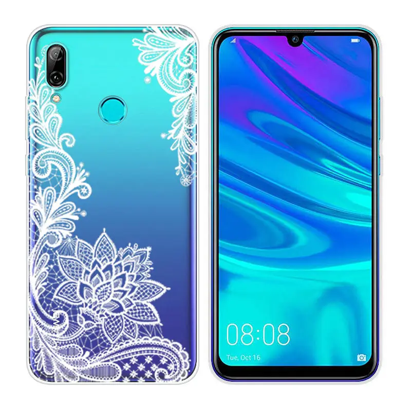 Силиконовые чехлы Arvin для huawei P Smart, мягкий прозрачный ТПУ чехол для телефона P Smart, 6,21 дюймов, чехол с рисунком, сумка