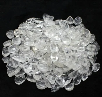 

200g AAA+ Natural Rock Clear Quartz Tumbled Stones Polished Chakra Healing Reiki Beads
