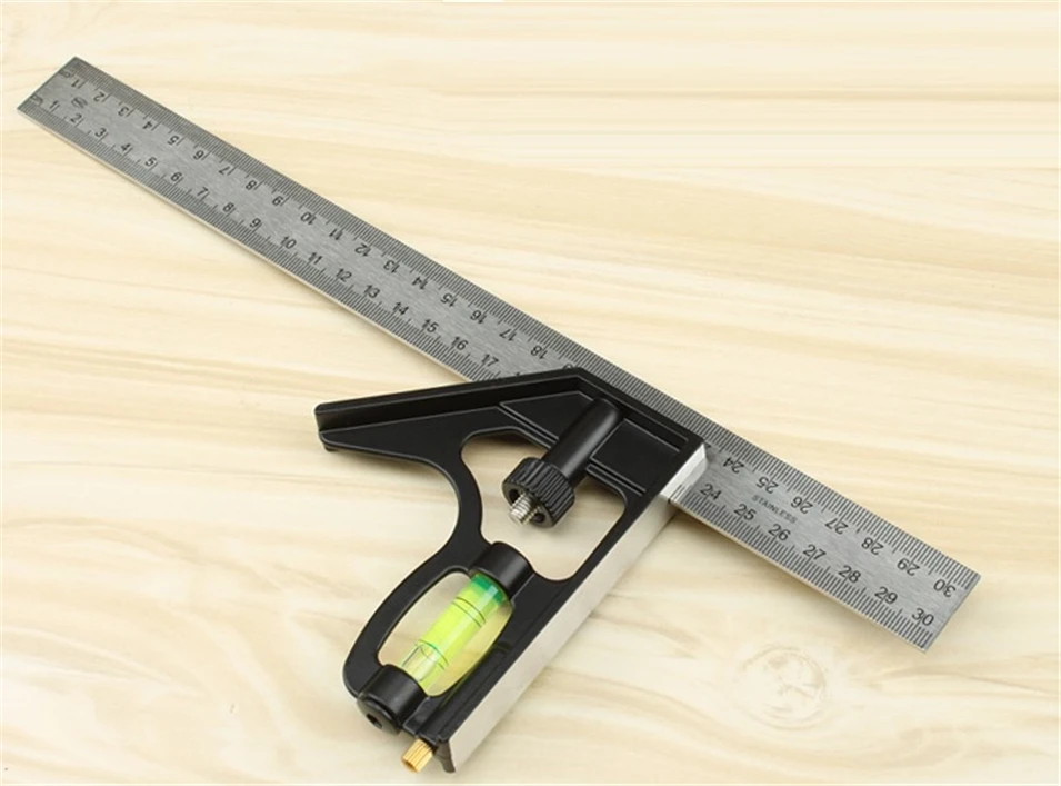 300mm12 right angle ruler adjustable engineer