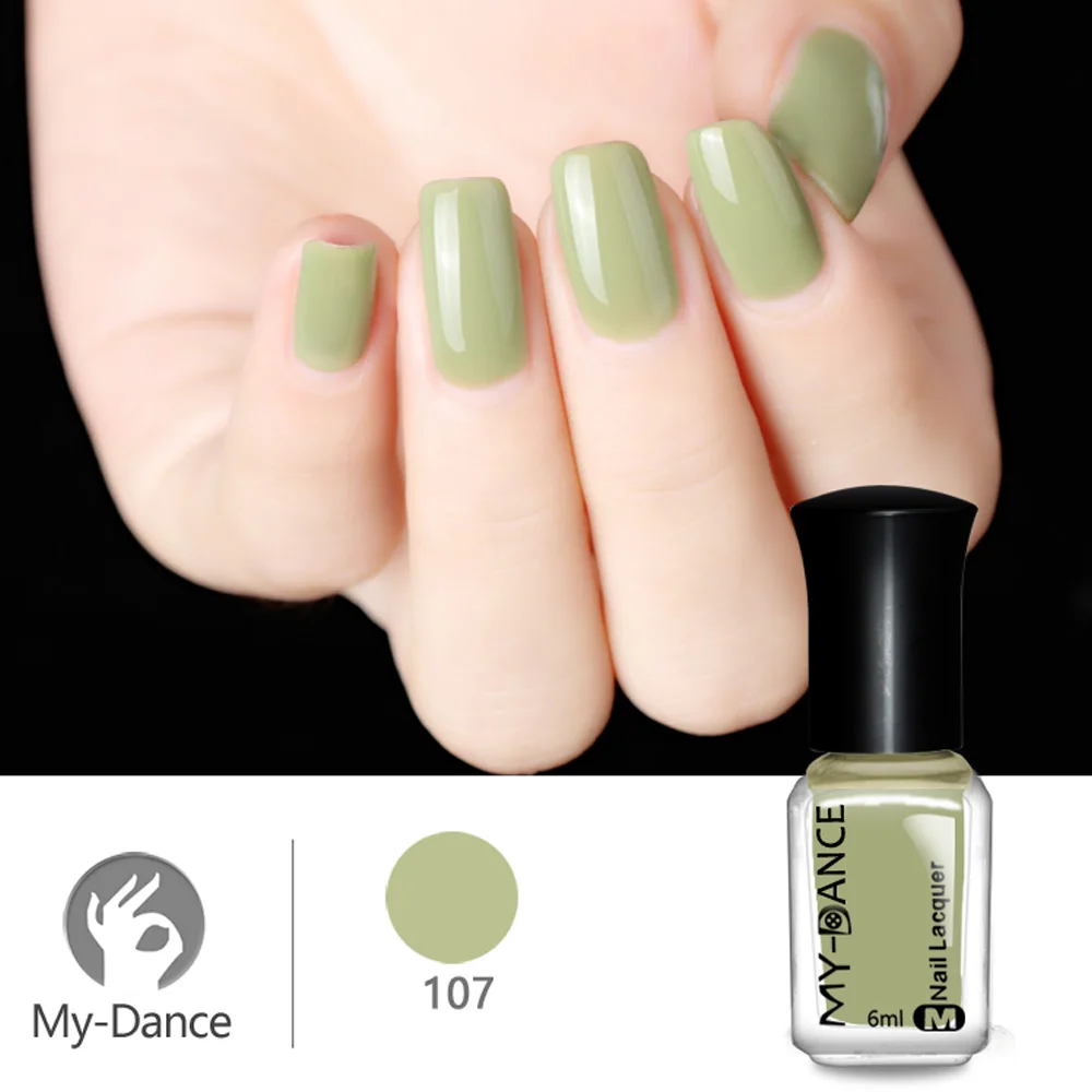 MYDANCE Professional сладкий лак для ногтей 6 мл ярко желтый цвет бренд 1 бутылка PC003