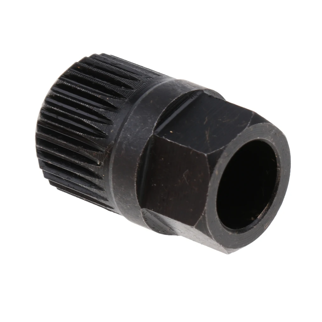 

V-Belt Free Wheel Polea poulie Pulley Center Bolt Removal Alternator 33T Socket Tool For Volvo Automobiles & Motorcycles Parts