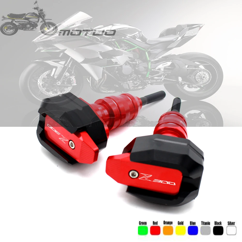 

For KAWASAKI NINJA 300R/Z300 2013 -2019 Motorcycle CNC Falling Protection Frame Slider Fairing Guard Anti Crash Pad Protector