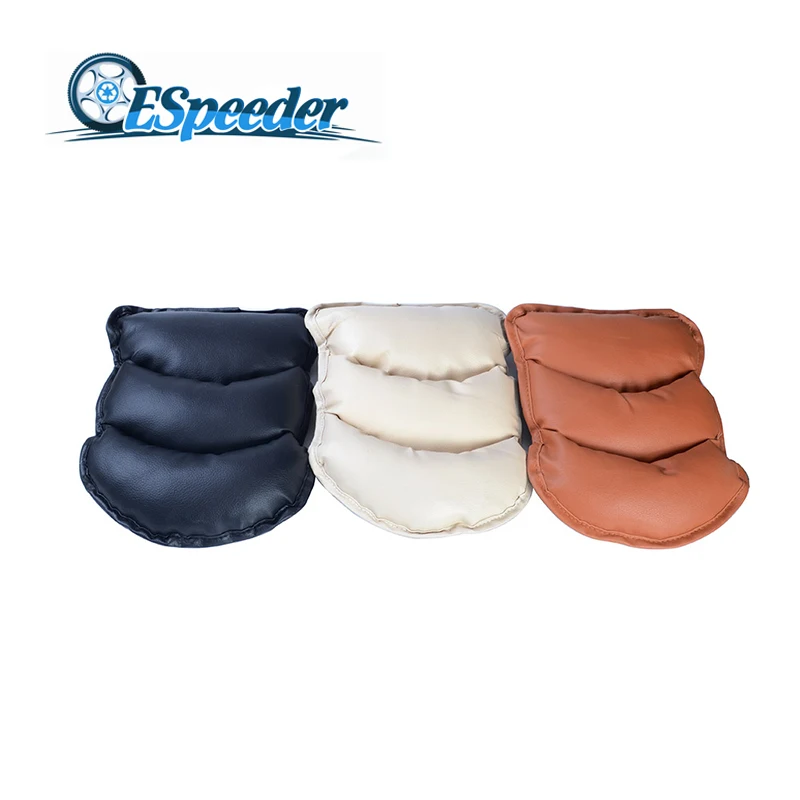 

ESPEEDER Universal Car Armrests Cover Pad Console Arm Rest Pad Protective Case Soft PU Mats Cushion