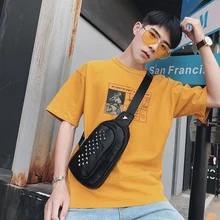 Tidog/Молодежная модная повседневная сумка с заклепками