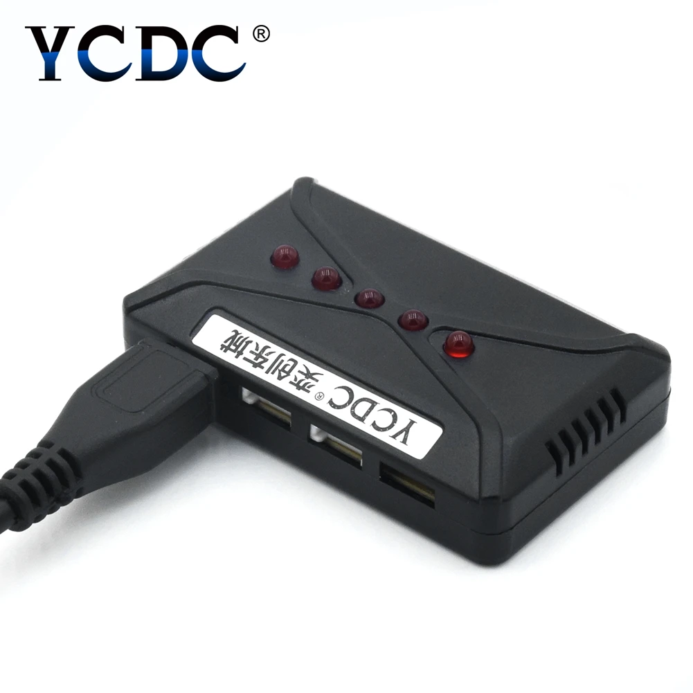 

DC 4.2V 5-in-1 Battery Charger Set For Syma X5SC X5SW Eachine E50 Quadcopter
