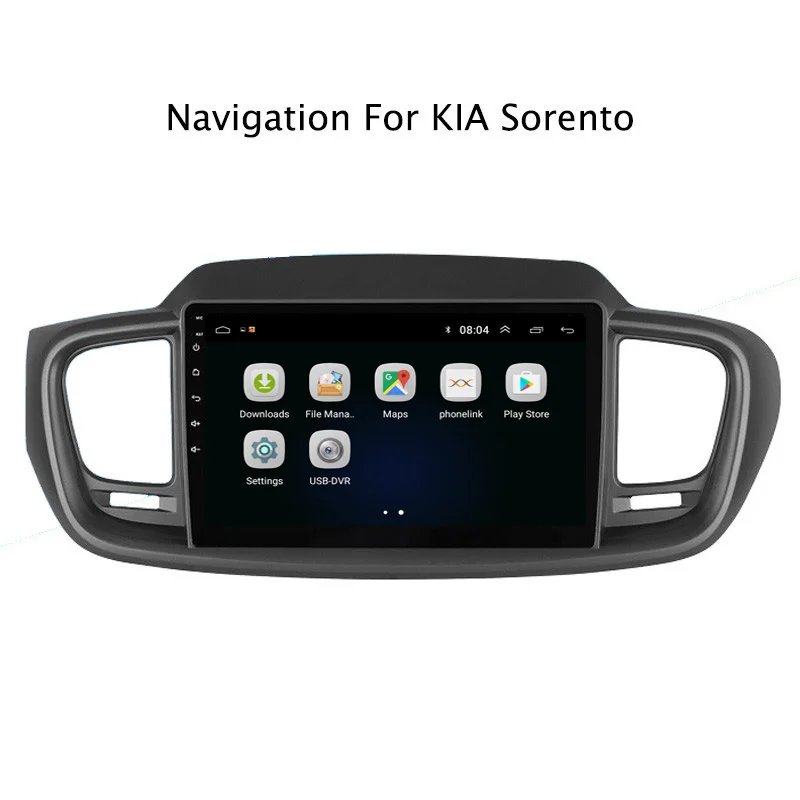 10 1 "2.5D IPS Android 8 автомобильный DVD GPS плеер для Kia Sorento 2015 2016 Радио стерео головное