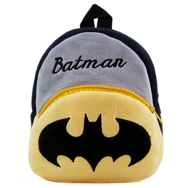 

Cute Batman Baby Backpack Plush Bag Kindergarten Preschool Backpacks for Boys Children School Bags Kids Schoolbag Rucksacks