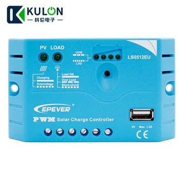 

EPEVER LS0512EU LS1012EU LS1024EU LS2024EU LS3024EU PWM LandStar Solar Charge Controller Regulators with USB terminal outout