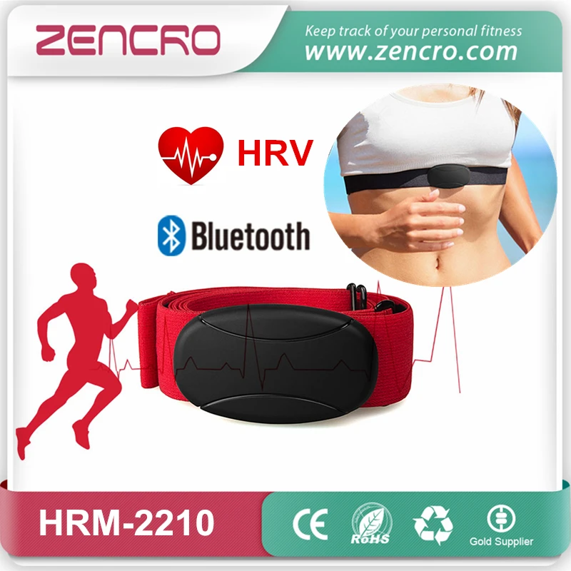 Wireless Smart Heart Rate Variability Monitor Bluetooth Pulse Sensor