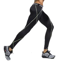 Мужские эластичные компрессионные брюки для фитнеса, быстросохнущие пот брюки для бега, баскетбола, верховой езды, плотные штаны