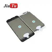 Top Quality 50pcs For iPhone 6/6S/7G Plus Pre-install Repair Front Glass with Frame+OCA+Polarizer Film Cracked Glass Refurbish