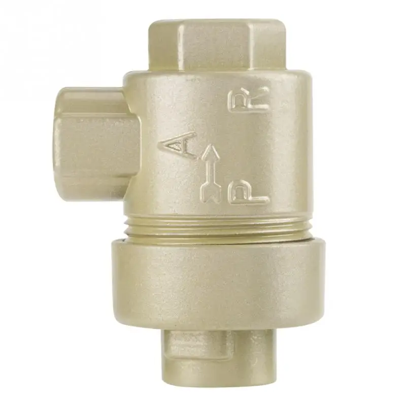 Threaded 1/4" BSPT Aluminum One way Quick Exhaust Air Pipe Valve Quick