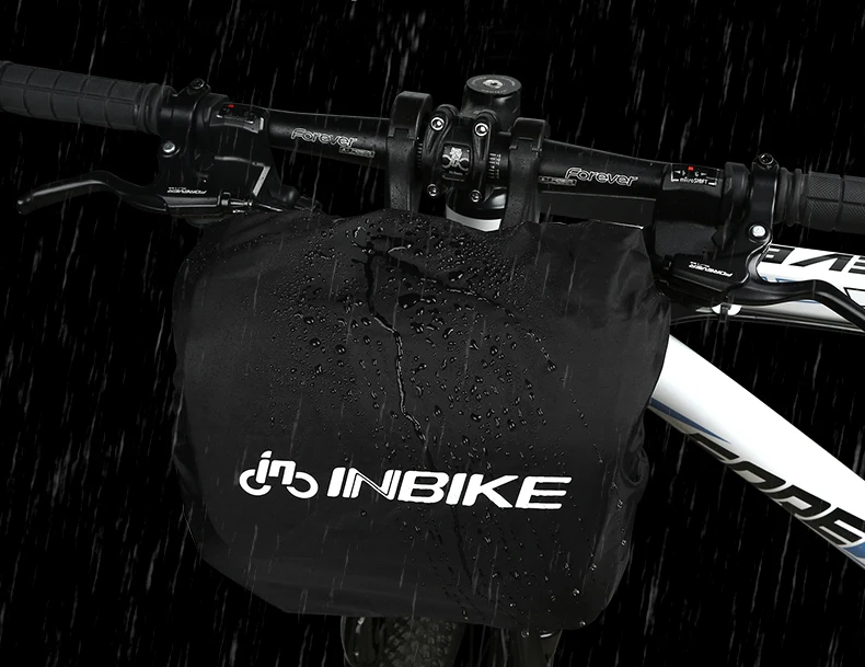 INBIKE, водонепроницаемая велосипедная сумка, большая емкость, руль, передняя Труба, сумка для велосипеда, карман на плечо, рюкзак для велоспорта, Аксессуары для велосипеда