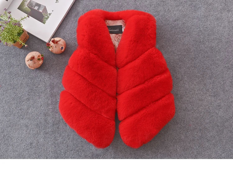 Baby Girls Fur Coat Spring Winter Jacket For Girls Coat Kids Warm Outerwear Coat For Girls Children Clothes 3 5 8 9 10 Year