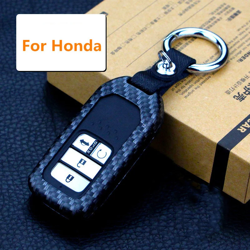

Zinc alloy Car remote key fob cover case holder protect for Honda CRV Pilot Accord Civic Hrv Cr-v Freed Fit Freed keyless entry