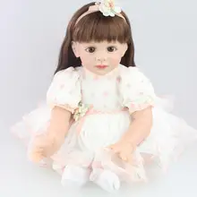 NPKCOLLECTION, новинка, 60 см, мягкий силиконовый Реборн, фридолин, кукла, укоренившиеся гладкие волосы, 24 дюйма, принцесса, девочка, кукла, высокое качество, Подарочная игрушка