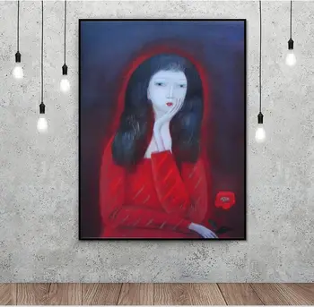 

hand painted famous artist wall art Japan style abstract pop art oil painting on canvas good for wall art decoration