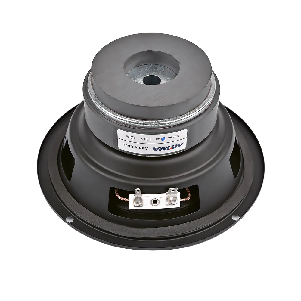 AIYIMA 1Pc 5.25 Inch Subwoofer Audio Speakers 100W