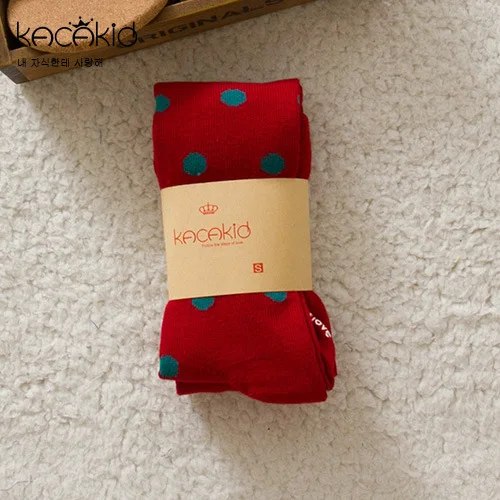 Колготки детские хлопковые в горошек Ka1023|cotton girls tights|girls tightschildren tights |