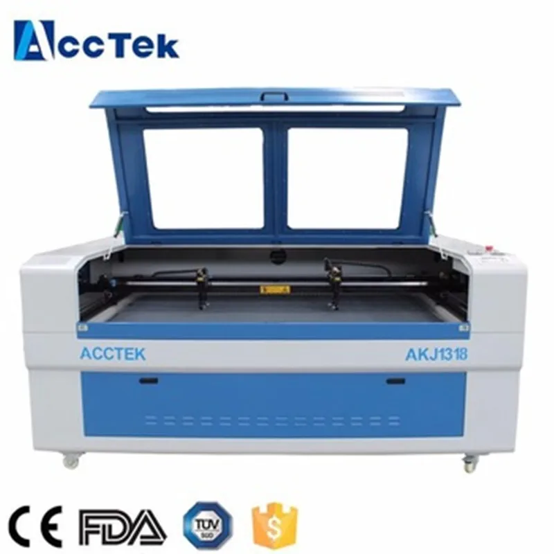 Buy Most advanced AKJ1318H Co2 laser cutting wood