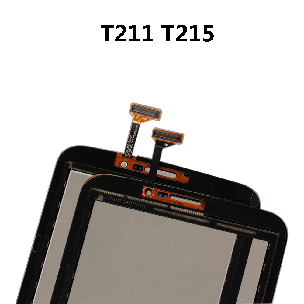 Для samsung Galaxy Tab 3 7,0 дюймов сенсорный экран SM-T210 SM-T211 T210 T211 Сенсорная панель дигитайзер стеклянный датчик с логотипом