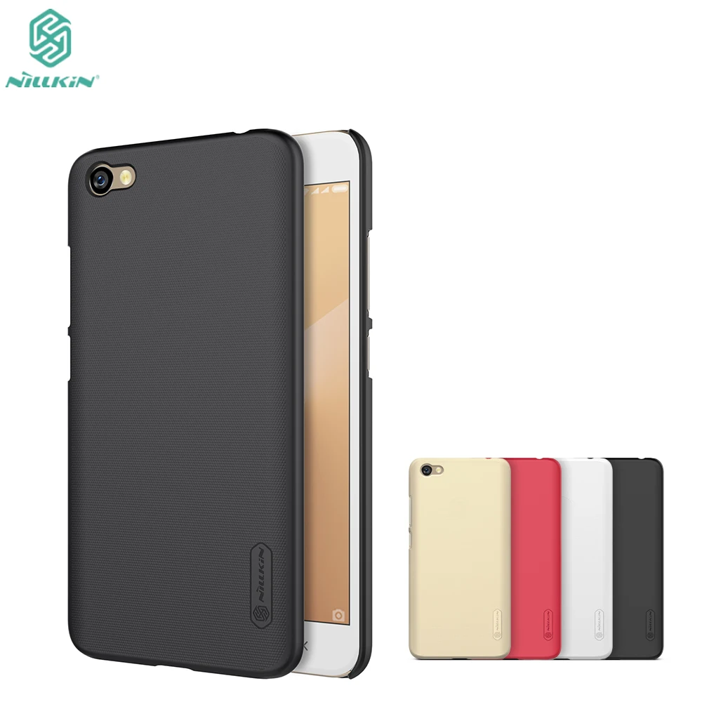

redmi note 5a case NILLKIN Super Frosted PC Plastic back cover with Screen Protector case For xiaomi redmi note 5a phone bags