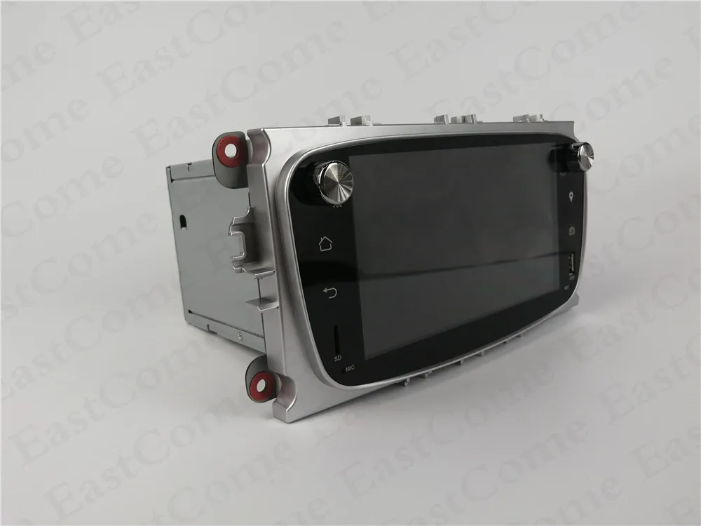 Best 7" Android 8.1 Car GPS Navigation for Ford Focus Mondeo Focus C-MAX S-MAX C S Max Kuga Galaxy Car DVD Player Radio GPS 2