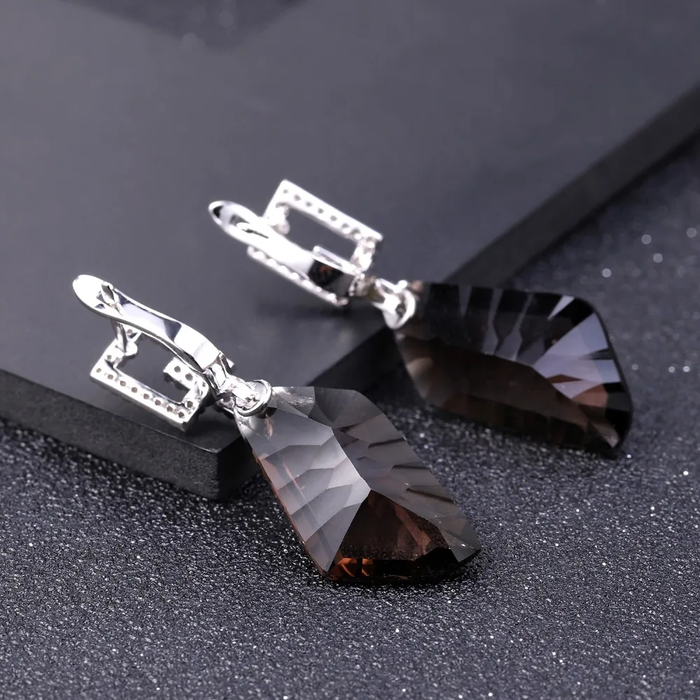 Женские Балетные серьги GEM'S подвески из стерлингового серебра 925 пробы с