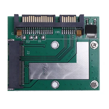 

30*50mm Half Height mSATA Mini PCI-e SSD to 2.5" SATA3 Converter Adapter Card for Notebook PC