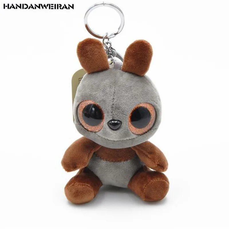 

HANDANWEIRAN 1PCS New Products Scented Bear Plush Toys Cute Cartoon Bears Stuffe Toys Small Pendant Backpack Key Chain Gift 10CM