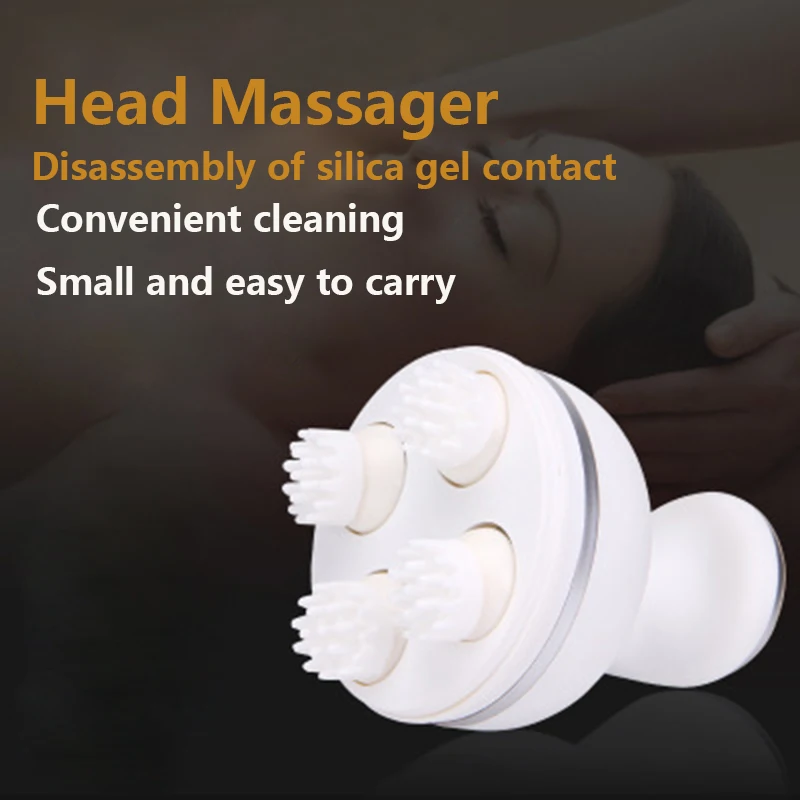 Newest 3D Kneading Scalp Massage Electric Head Massage Machine Brain
