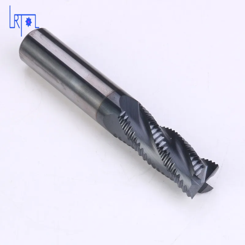 

HRC50 D16 *70C*150mm 4Flutes tungsten solide Roughing End Mills Spiral Bit Milling Tools Carbide CNC Router bits