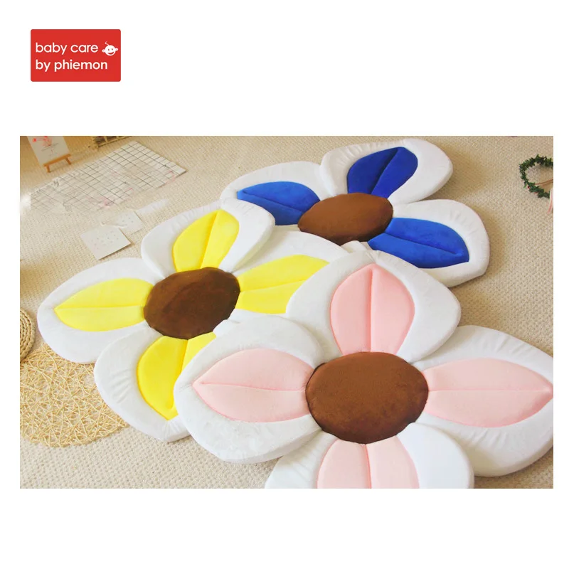 Babycare Bath Tub Blooming Baby Bath Flower Anti-skid Shower Portable Air Cushion Bed Babies Infant Baby Bath Pad Seat Support