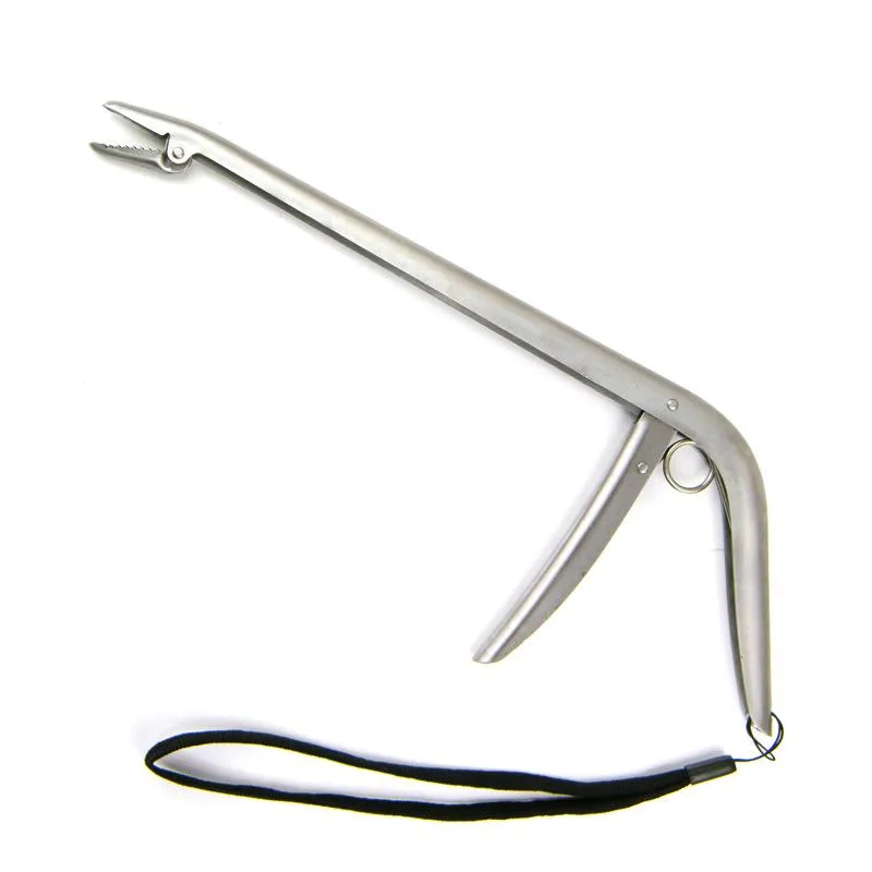 Fishing Pliers hook removes clamp pliers clamp snake tongs Stainless