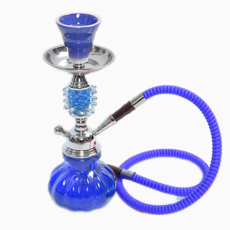 Premium Complete set Small shisha one hose sheesha Narguile Hookah