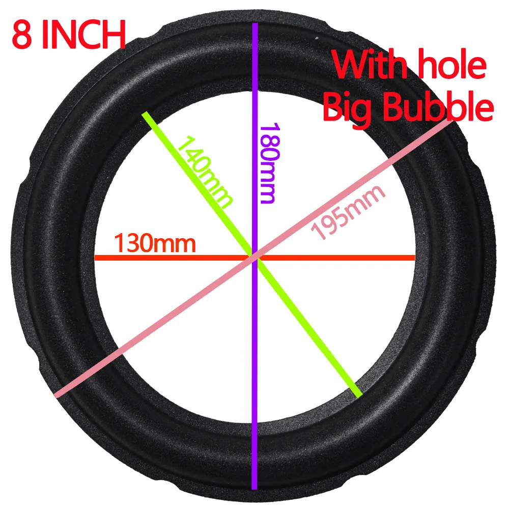 8-INCH-with hole big bubble