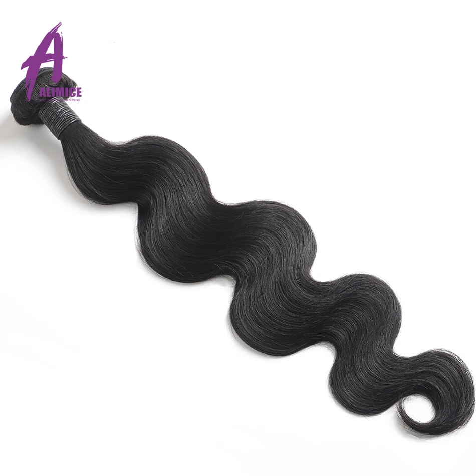 8-28 дюймовые пучки с фронтальными перуанскими пучками волнистых волос с закрытием 13 × 4 человеческие волосы alimice 3 пучка с фронтальной шнуровкой Remy