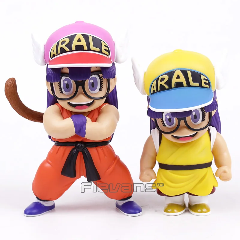 Dragon Ball Z Son Goku Dr.Slump Arale Cosplay Funny Figure Collectible Model Toy