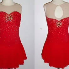 Пользовательские фигурное катание платья для женщин красивый бренд Vogue Фигурное катание платья для соревнований DR2857