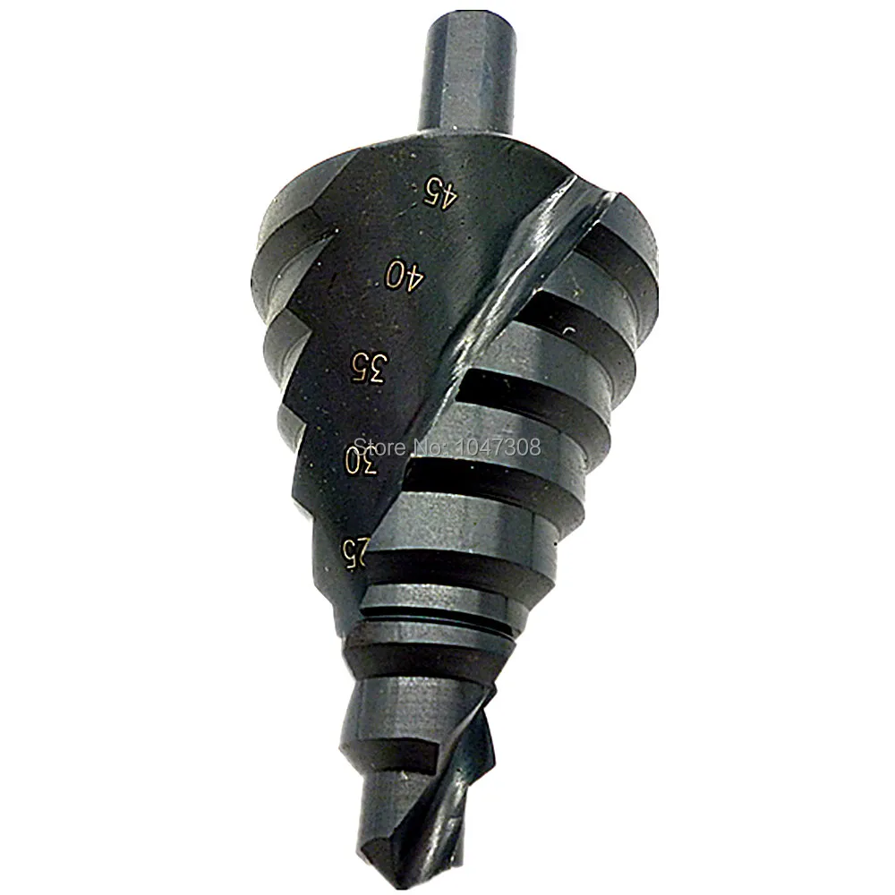 Spiral Grooved Step Cone Drill Bit