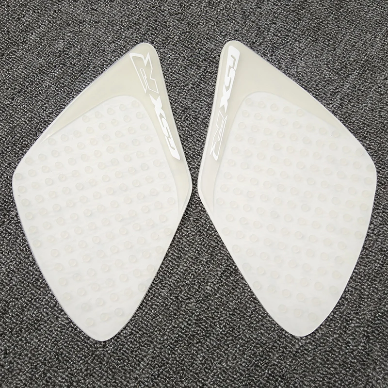 MTCLUB GSXR GSX-R 10000 Black Transparent Anti slip Fuel Tank Pad Side Gas Knee Grip Traction Pads For Suzuki GSXR1000 2007 2008 (2)