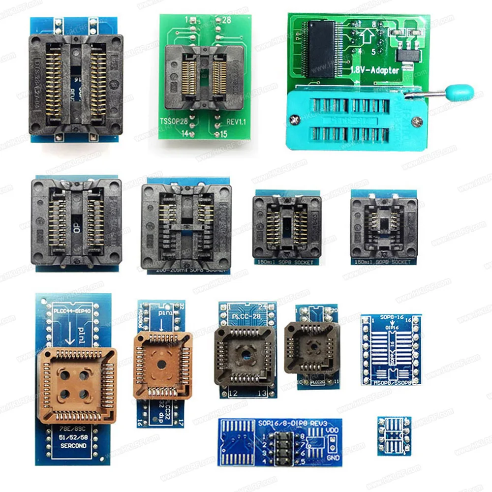 TL866II плюс универсальный Minipro программист+ 24 предмета с тестовым зажимом TL866 PIC биос высокоскоростной программист