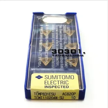 

10pcs New Electric TCMT110204N-SU AC820P TCMP831ESU Carbide Inserts